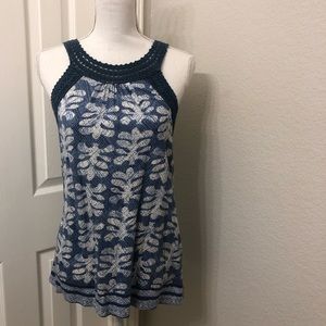 Lucky Brand Crochet Tank Top